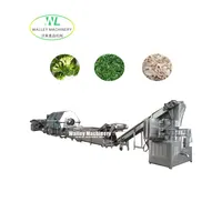 Línea de producción Industrial para deshidratar repollo, lavado automático, corte para secar, proceso de espinaca, brócol, precio de suministro de fábrica