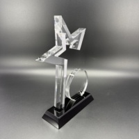 Trophée en cristal à vendre, design K9, nouveaux fournisseurs de souvenirs, trophée de danse, prix, vente en gros d'usine, trophée en verre de cristal