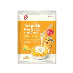 Venta al por Mayor de Tokpokki Coreano Instantáneo O'Food 140g/bolsa Sabor Queso Grupo Daesang Precio de Mayoreo Superventas - Product Image 1