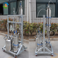 Extracteur botanique en boucle fermée de 1lb 2lb 5lb 10lb Machine d'extraction par solvant d'huile butane hexane