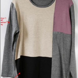 Cárdigan de Otoño e Invierno para mujer, suéteres de punto de gran tamaño con cuello de Cachemira, suéteres de rosas de <span class=keywords><strong>amor</strong></span> de talla grande, C10, logotipo personalizado de encaje - Product Image 1