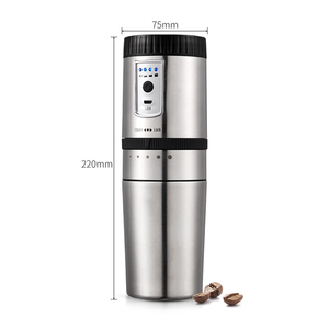 New High Quality Outdoor <b>Portable</b> <b>Coffee</b> <b>Maker</b> Rechargeable <b>Coffee</b> Bean With Filter Hand Brew <b>Coffee</b> Usb Rechargeable <b>Coffee</b> Gri - Product Image 4