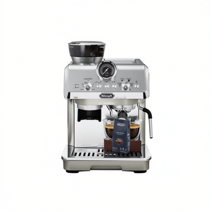 Cafetera Semiautomática Delonghi Grind And Brew de Acero Inoxidable para Uso Doméstico, Estilo Italiano, para Preparar Café en Frío - Product Image 1