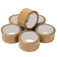 Akrilik Yapışkanlı Tek Taraflı BOPP Bant 48mm Isıya Dayanıklı Karton Bantlama Basınca Duyarlı Yapışkan Etiket