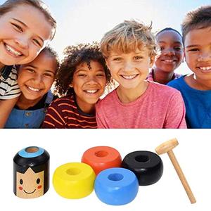 Personnalisé en bois incassable cadeau magique pour enfants jouets De Haute qualité 1 Jeu Immortel de poupée en bois jouet enfan - Product Image 4