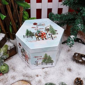 Boule de neige décorative de 75 mm, bonhomme de neige de dessin animé, scène de neige, accessoires de décoration de mariage, pendentif pour arbre de Noël, 14 par boîte - Product Image 3