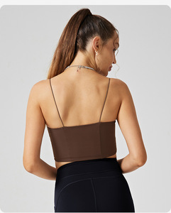 Soutien-gorge de sport sans bretelles <span class=keywords><strong>Heidi</strong></span> Active personnalisé avec logo, à séchage rapide, à maintien élevé, pour l'entraînement - Product Image 4