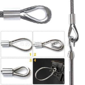 Clips de fixation pour câbles en acier inoxydable 10 mm, très polis, pour usage industriel général - Product Image 4
