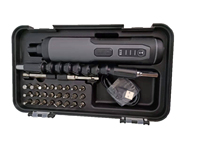 Tournevis électrique compact sans fil rechargeable multifonction pour usage domestique, kit de tournevis électrique