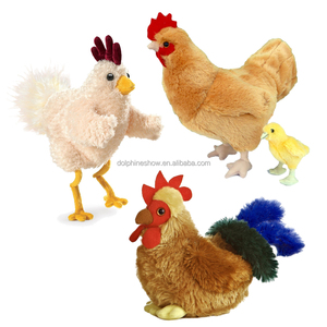 Đồ Chơi Nhồi Bông Hình Linh Vật Năm Mới Theo Yêu Cầu Của Trung Quốc Đồ Chơi Nhồi Bông Mềm Mại Đáng Yêu Bán Sỉ Cho Trẻ Em Gà Trống - Product Image 5