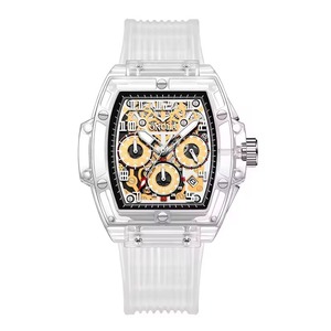 Montre carrée de luxe étanche pour homme, personnalisable, à quartz, pour affaires, sport et mode, avec bracelet à boucle. - Product Image 5