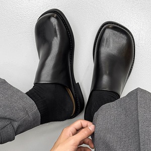 Men's Women's Thick-soled Cool-Toe Sandals for Casual Wearing High-Heeled Shoes with <b>Big</b> Tops Couple's Outer wear Half Sandals - Product Image 3