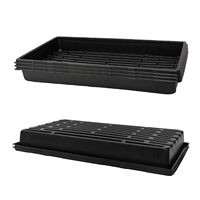 Bandeja Hidropónica Extra Resistente para Microgreens de Trigo, Bandeja para Cultivo de Plántulas 1020, Bandeja Hidropónica