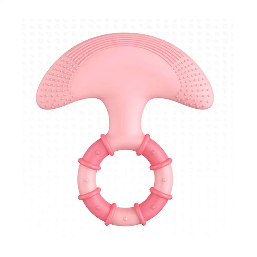 RK-N7020 새로운 디자인 비 독성 유기 감각 아기 젖니 장난감 부드러운 Bpa 무료 아기 Teether 식품 학년 실리콘 Teether