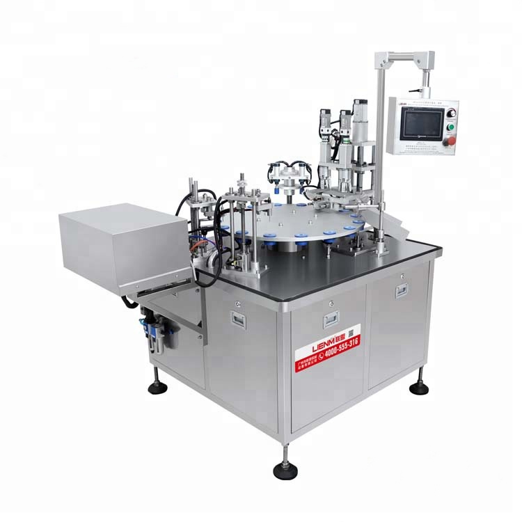 Hight Quality Rotary Perfume Making Machine Perfume Filling Capping Machine Fragrance Production Line