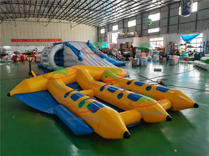 Poisson volant gonflable pour 6 personnes, jeu de sport aquatique, tube tractable, nouvelle collection - Product Image 3