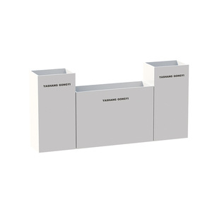 Jardinera metálica para exteriores YS-HX005-1, duradera, con compartimentos para plantas, para centros comerciales, restaurantes y tiendas. - Product Image 2