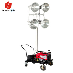 หอคอยสูง LED พกพาได้4*1000W เครื่องผลิตก๊าซและดีเซลขนาด3.5ม. 4.2ม. 5.7ม. - Product Image 3