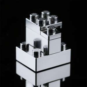 Pièces non standard personnalisées. Service de traitement CNC pour blocs <span class=keywords><strong>Lego</strong></span> en acier inoxydable. - Product Image 3
