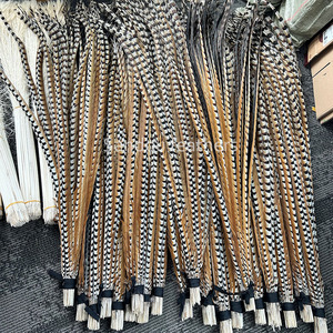 Plumes de queue de faisan naturelles Reeves Venery, 140 cm de long, pour usage décoratif, mariages, artisanat, costumes, fêtes, carnaval, haute qualité - Product Image 3