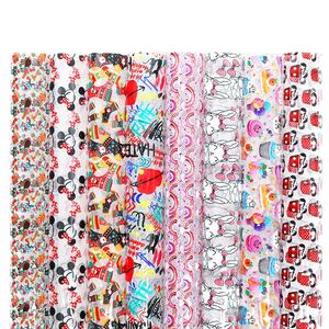 Tela de Vinilo Transparente de TPU de 0.5MM, Ecológica, con Impresión UV Personalizada, Diseño de Patrones de Dibujos Animados, para Manualidades, Lazos y Bolsos - Product Image 3