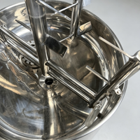 Mélangeur agitateur homogénéisateur en acier inoxydable pour la fabrication de détergent à lessive, de cosmétiques, de confitures et de mayonnaise