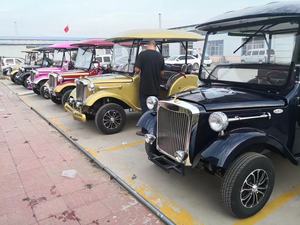 Voiturette de golf Bibo Weliftrich Classic 2 places, batterie 72V/48V, voiturette de tourisme, chariot de visite vintage, Weliftrich 11 places 72V/48V - Product Image 2
