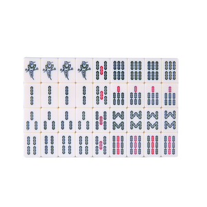 22mm <b>Mini</b> Ivory Portable Mahjong Set for Family Leisure and Dormitory Games <b>Mini</b> Gambling <b>Table</b> for Travel - Product Image 2