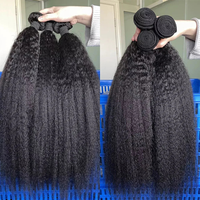Extensiones de Cabello Humano SDD 12A, Cabello Lacio Y Rizado, 100% Cabello Humano Natural, Extensiones de Cabello Humano de 8-30 Pulgadas