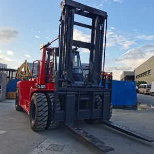 Mitsubishi Forklift Truck <b>Red</b> Industrial Heavy Duty <b>Material</b> Handling Equipment Japan 6000KG Gearbox Pump Motor Engine Bearing - Product Image 1