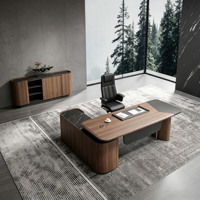 Ensemble de chaises de bureau de direction, mobilier de bureau commercial moderne haut de gamme élégant pour président, directeur général
