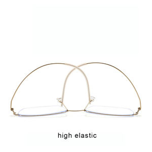 Lunettes carrées minimalisme mince en titane pur lunettes de lecture progressives lunettes lentille cadre optique pour hommes - Product Image 4