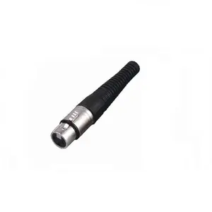 Cabo de jack de áudio xlr 7pin, conector de combo XLR-DY-09E xlr jack