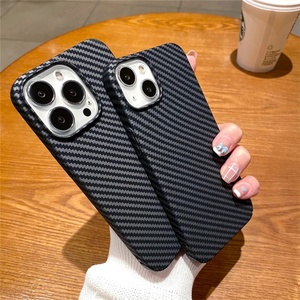 เคสโทรศัพท์มือถือคาร์บอนไฟเบอร์กันกระแทกสำหรับ iPhone 15 Plus 15, เคส iPhone 15 Pro Max คาร์บอนไฟเบอร์ - Product Image 2