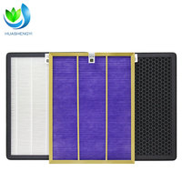 Filter Pembersih Udara H13 True HEPA Kompatibel dengan Philips AC4014 AC4072 AC4143 AC4144 Penghilang Bau Karbon Aktif Grosir