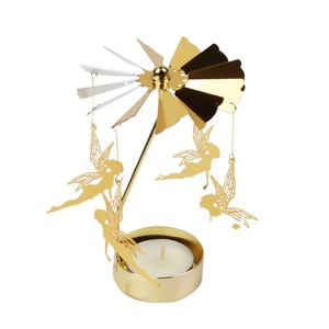 Feux de marche carrousel chaud rotatif chandelier Table <span class=keywords><strong>moulin</strong></span> à <span class=keywords><strong>vent</strong></span> roman cérémonie lanterne anniversaire vacances saint valentin mariage décor - Product Image 1