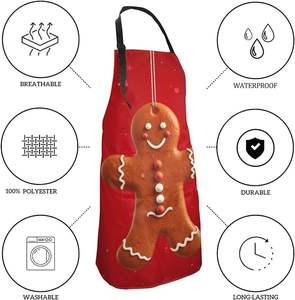 <span class=keywords><strong>Tablier</strong></span> de chef de cuisine pour enfants Vente en gros <span class=keywords><strong>pas</strong></span> <span class=keywords><strong>cher</strong></span> Dessin animé mignon imprimé Sublimation Logo personnalisé Parent enfant Jardinage <span class=keywords><strong>Peinture</strong></span> Art Bake - Product Image 6