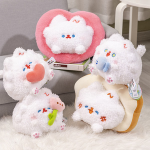 Juguetes <span class=keywords><strong>de</strong></span> peluche personalizados con logo: <span class=keywords><strong>Berenjena</strong></span>, Conejo, Gato rizado; Colgantes <span class=keywords><strong>de</strong></span> peluche <span class=keywords><strong>de</strong></span> <span class=keywords><strong>Hamburguesa</strong></span> y Papas Fritas; Juguetes promocionales para máquina <span class=keywords><strong>de</strong></span> garras; Regalo para niños - Product Image 3