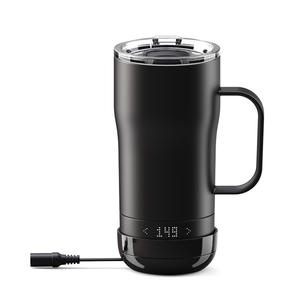 ISStapromo Cadeaux Bouteille d'eau intelligente personnalisée avec affichage de la température LED Tasses à café Chauffe-chargeur combiné sans fil - Product Image 5
