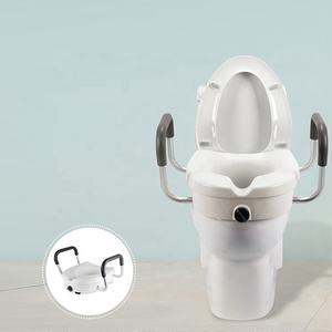 2026年製 キステックス カスタム ホワイト PP素材 トイレ昇降式便座 モデル8007 耐荷重300ポンド 高齢者向けトイレブースター - Product Image 4