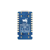 Papan Pengembangan Mikrokontroler RP2350-USB-C Berbasis Raspberry Pi RP2350A Dual-Core & Dual-Architecture