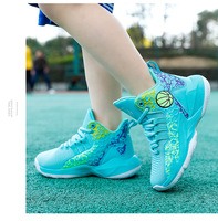 Chaussures de basketball pour hommes de haute qualité, durables, respirantes, style plateforme, à lacets, avec doublure en mesh et semelle extérieure en caoutchouc PU