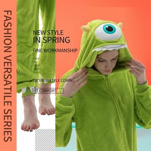 <span class=keywords><strong>Pijama</strong></span> Enterizo Unisex para Adultos, Ajuste Ceñido, de Forro Polar de Poliéster, Disfraz de Animal de Una Pieza para Cosplay, Ropa de Dormir y para Estar en Casa, para Halloween - Product Image 6