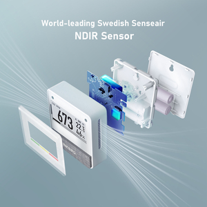 Inkbird IAM-T1 không dây 4-in-1 C02 nhiệt độ độ ẩm và áp suất không khí chất lượng không khí màn hình với màn hình hiển thị - Product Image 3