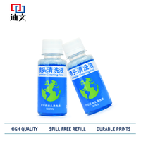 Cairan Pembersih Printhead Universal, Kompatibel dengan Printer Epson Tank, Kartrid Tinta HP, Sistem Pasokan Tinta Berkelanjutan Brother
