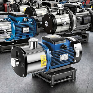 Bomba Centrífuga Multietapa Horizontal <span class=keywords><strong>CHM</strong></span> con Función Antiobstrucción, Motor de CA de 380 V para Bomba de Aire Acondicionado de Edificios Comerciales - Product Image 4