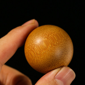 Solid Bamboo Hand Health <b>Ball</b> For Elderly Finger Exercise Durable Wooden <b>Massage</b> <b>Balls</b> Guizhou Origin Part YY0038 - Product Image 2