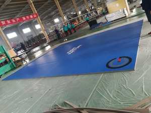 Lyqueen-esteras de gimnasia <span class=keywords><strong>taishan</strong></span>, esteras de lucha de 10x10 pies, esteras de esponja para gimnasia - Product Image 2