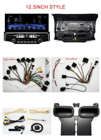 Radio para Auto Android con Pantalla Táctil de 12.3 Pulgadas para 4Runner 2010-2022 SC7862 Octa Core, Navegación GPS, CarPlay, WIFI, Montaje en el Tablero