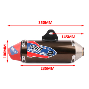 Système d'échappement complet en acier inoxydable pour HONDA CRF230F/150F 2003-2013 CRF230F 2003-2017 CRF250 2018-2023 - Product Image 4